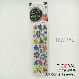 STICKER FLORES (24X8CM) HS5639-14 x 12